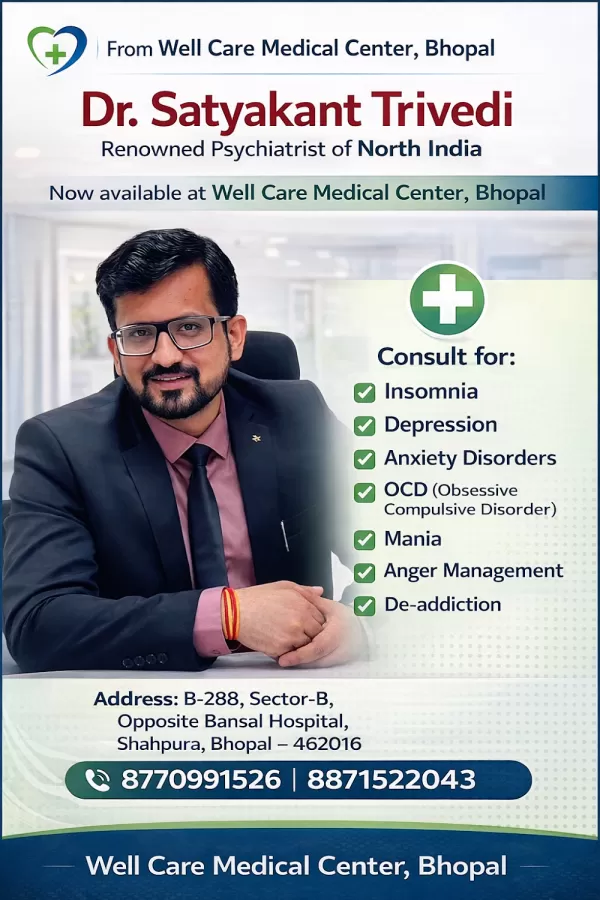 Dr Satyakant Trivedi Psychiatrist in Bhopal - Photo 4