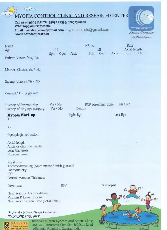 Myopia Control Clinic Vadodara - Photo 2