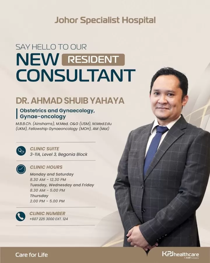 Dr Ahmad Shuib Yahaya (Dr Shuib's Women Specialist Clinic) Obstetrician & Gynaecologist @ Johor Specialist Hospital (by KPJ) - Photo 8