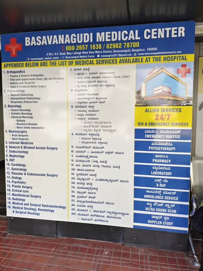 Basavanagudi Medical Centre | Best Multispecialty in Jayanagar East, Bengaluru - Photo 6