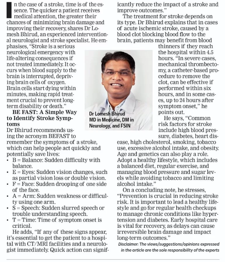 The Brain & Stroke Clinic - Neurologist | Paralysis | Headache | Fits | Seizures | Tremors | Pune - Photo 7