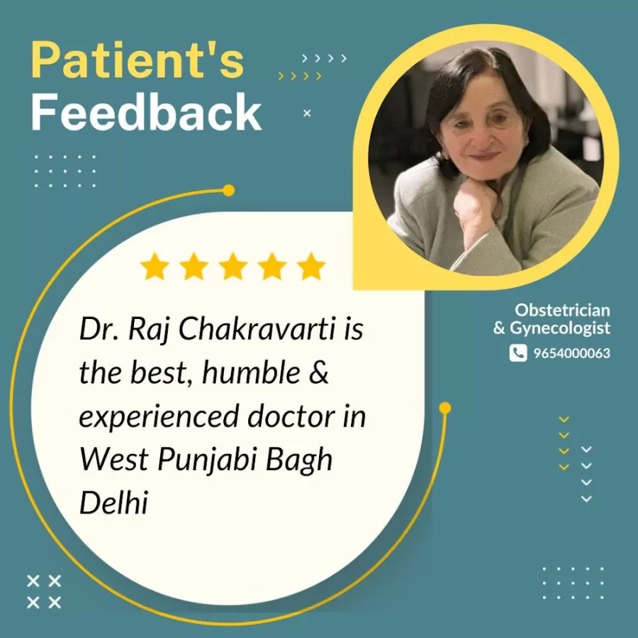 Dr Raj Chakravarti, Obstetrician & Gynecologist in West Punjabi Bagh New Delhi - Photo 3