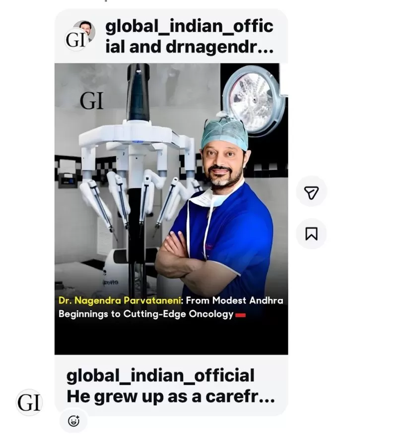 Dr Nagendra Parvataneni | Best Oncologist Hyderabad 30000 surgeries performed | Lead Robotic Surgeon | Breast, Thyroid Cancer - Photo 6
