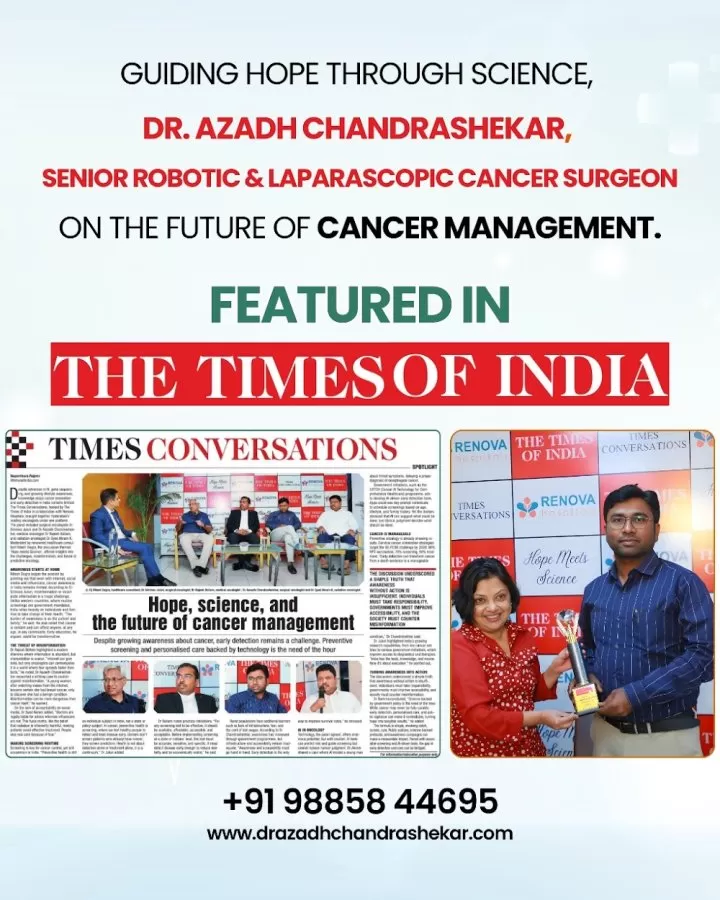 Dr Azadh Chandrashekar | Best Surgical Oncologist in Hyderabad | Senior Cancer Specialist - Photo 8