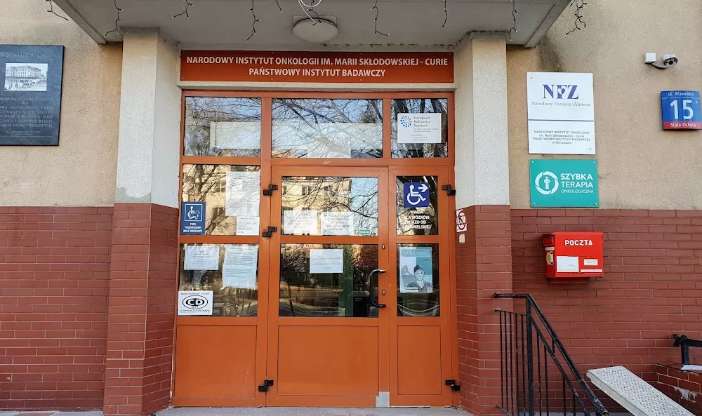 Centrum Onkologii - Instytut im. Marii Skłodowskiej - Curie - Photo 1