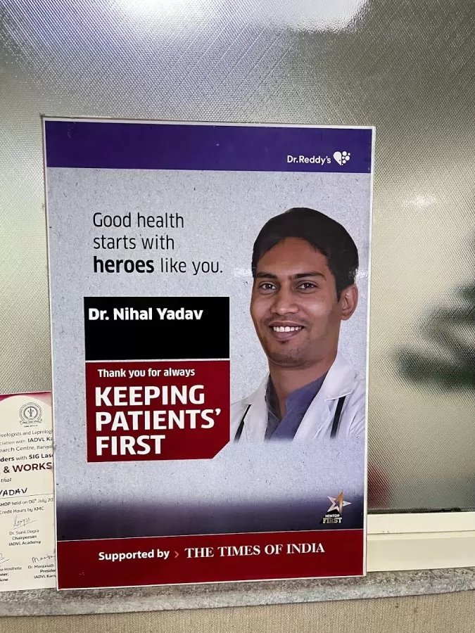 Dr Nihal Yadav B | Best Dermatologist | East Point Hospital - Photo 1