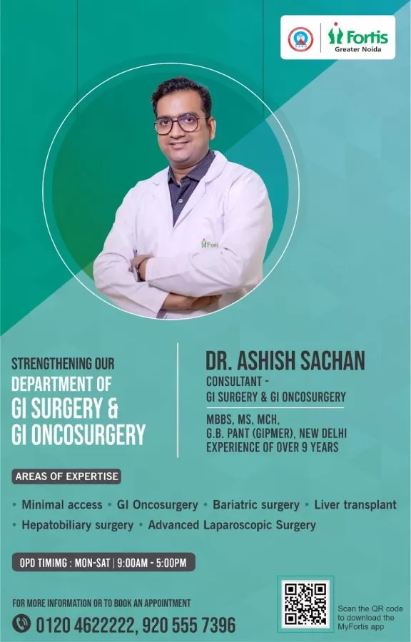 Best Gastroenterology Hospital in Greater Noida | Fortis Hospital - Photo 2
