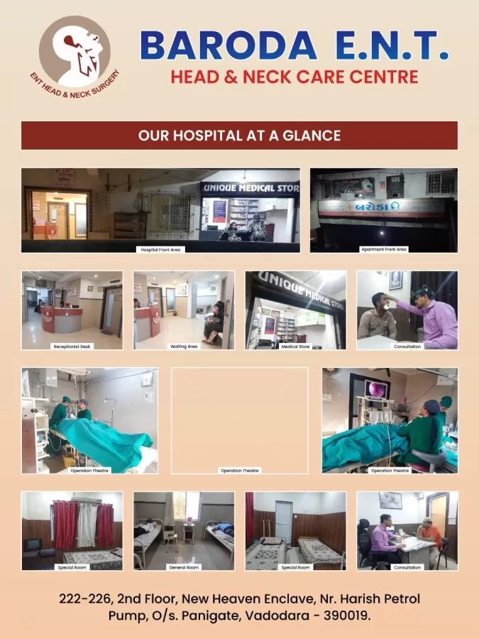 BARODA ENT HEAD AND NECK CARE CENTRE बड़ोदा ए॰एन॰टी हेड & नेक केयर सेंटर - Photo 7