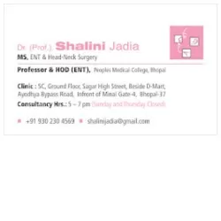Dr Shalini Jadia - Best - Ear | Nose | Throat | Doctor | Bhopal - Photo 4