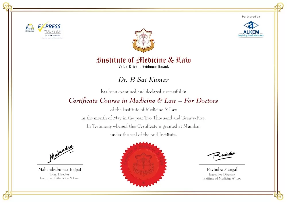 Dr B Sai Kumar ,MD(Osm) -Best psychiatrist in Hyderabad-Reframe Mind Clinic - Photo 7