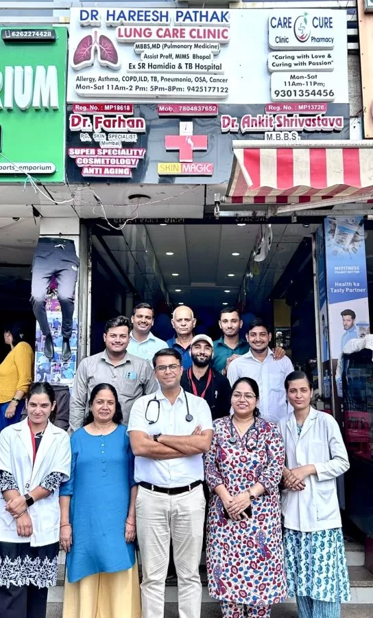 Dr Hareesh Pathak | Best Pulmonologist/Lungs Doctor in Bhopal | COPD TB Asthma Allergy Pneumonia Specialist - Photo 6