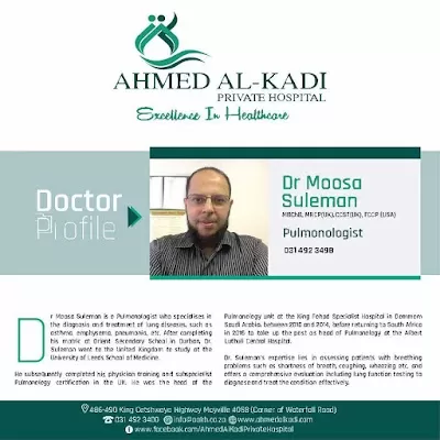 Dr Moosa Suleman (Khatani)