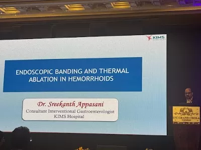 Dr. Sreekanth Appasani | Consultant Interventional Gastroenterologist | KAGE – KIMS Advanced Gastroenterology and Endoscopy