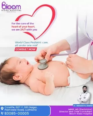 Bloom Kidss Hospital | Best Pediatrician and Child Specialist in Ludhiana