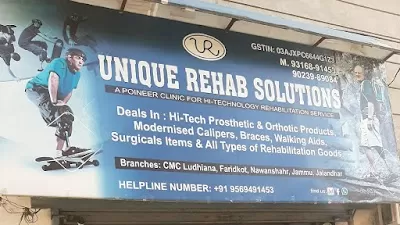 𝐔𝐧𝐢𝐪𝐮𝐞 𝐑𝐞𝐡𝐚𝐛 𝐒𝐨𝐥𝐮𝐭𝐢𝐨𝐧𝐬 - Prosthetic Parts| Artificial Limb Centre | Orthotics Services in Ludhiana