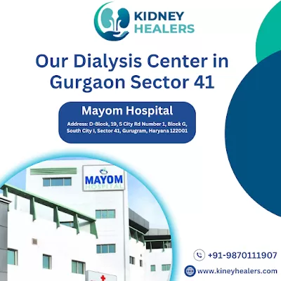 Kidney Healers Unit at Mayom Hospital - Best Dialysis Center in Gurgaon